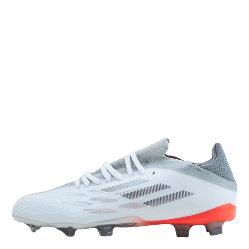 ADIDAS X Speedflow.1 Fg J Cloud White / Iron Metallic / Solar Red 3 ADIDAS X Speedflow.1 Fg J Cloud White / Iron Metallic / Solar Red