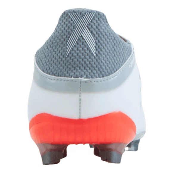 ADIDAS X Speedflow.1 Fg J Cloud White / Iron Metallic / Solar Red 4 ADIDAS X Speedflow.1 Fg J Cloud White / Iron Metallic / Solar Red - Image 2