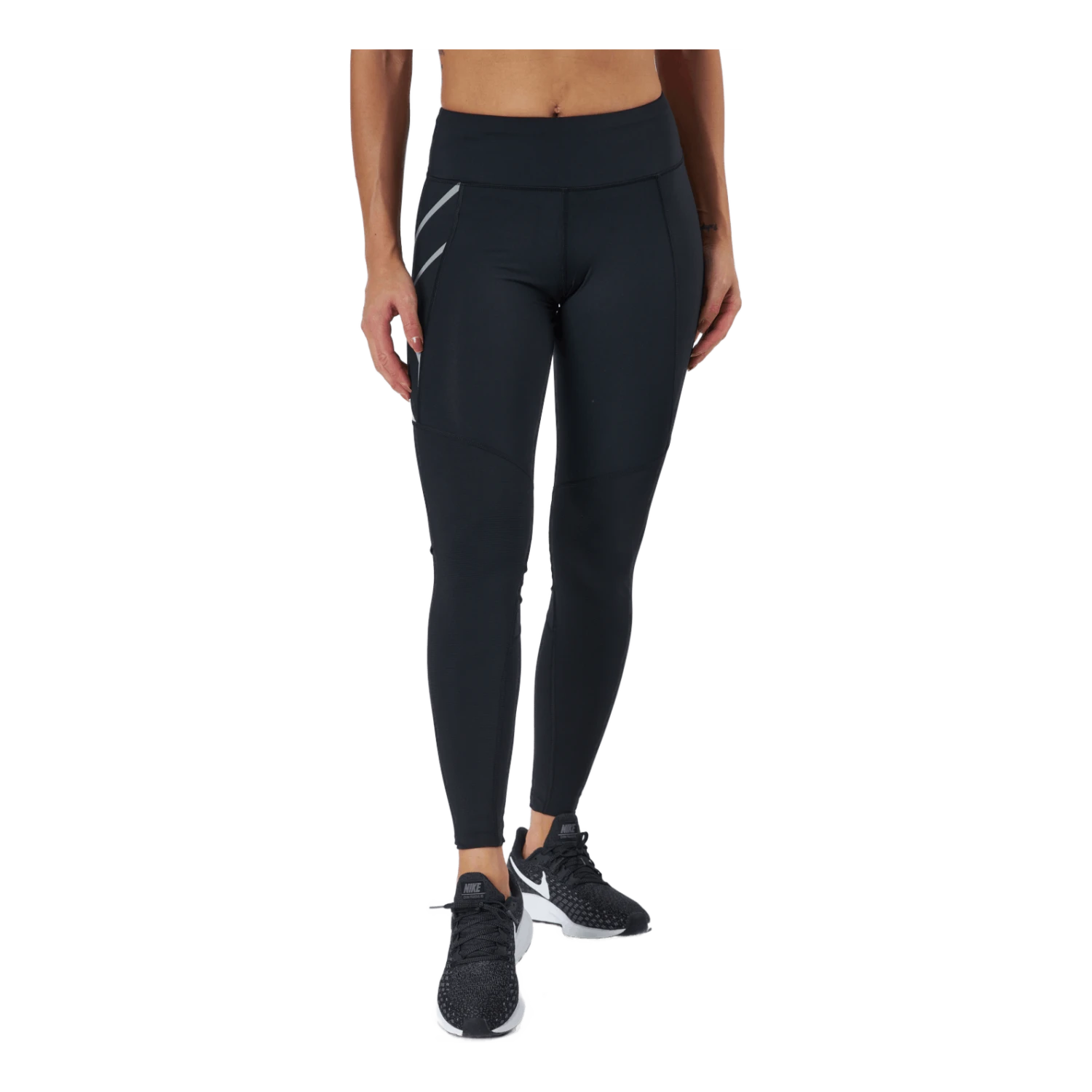 2XU Aero Vent Mid-rise Compressio Black/silver Reflective 3 2XU Aero Vent Mid-rise Compressio Black/silver Reflective