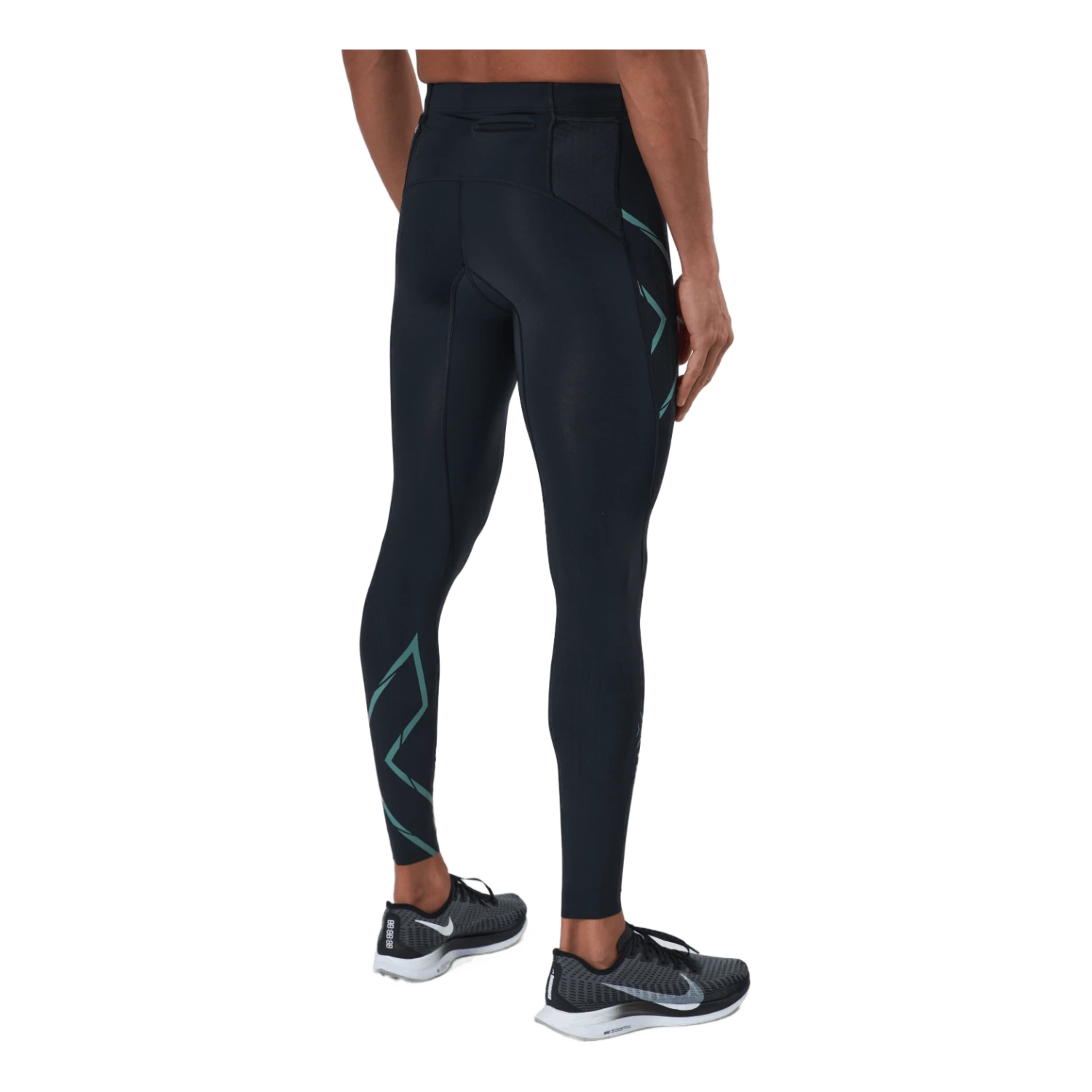 2XU Light Speed Compression Tight Black/silver Sage Reflective 5 2XU Light Speed Compression Tight Black/silver Sage Reflective - Image 3