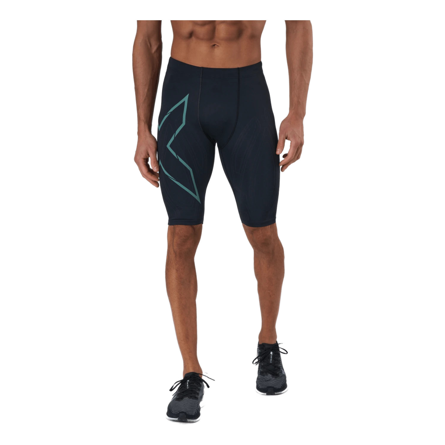 2XU Light Speed Compression Short Black/silver Sage Reflective 3 2XU Light Speed Compression Short Black/silver Sage Reflective