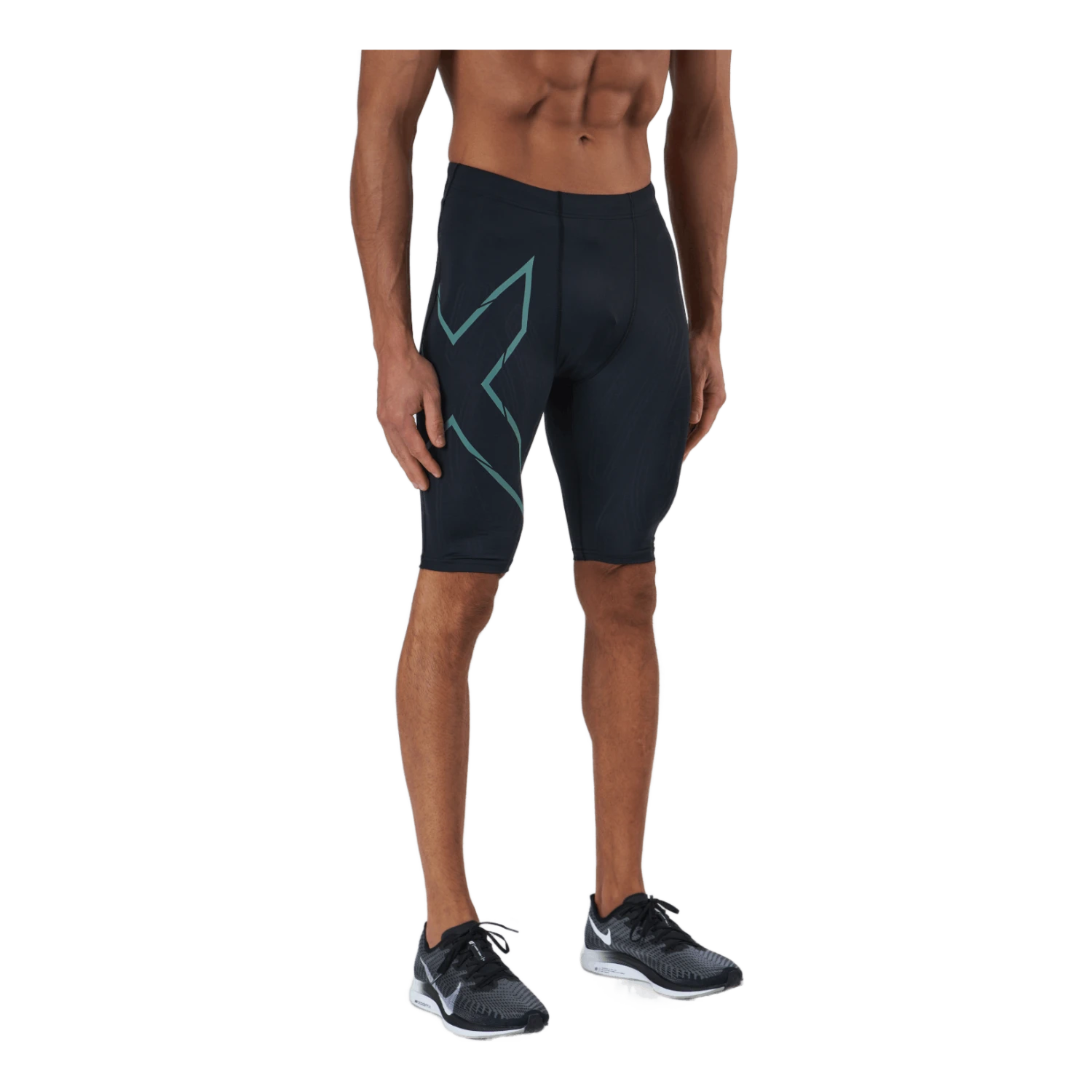 2XU Light Speed Compression Short Black/silver Sage Reflective 4 2XU Light Speed Compression Short Black/silver Sage Reflective - Image 2