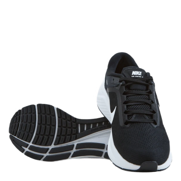 Nike Air Zoom Structure 24 Women's Road Running Shoes BLACK/WHITE 9 Nike Air Zoom Structure 24 Women's Road Running Shoes BLACK/WHITE - Image 7