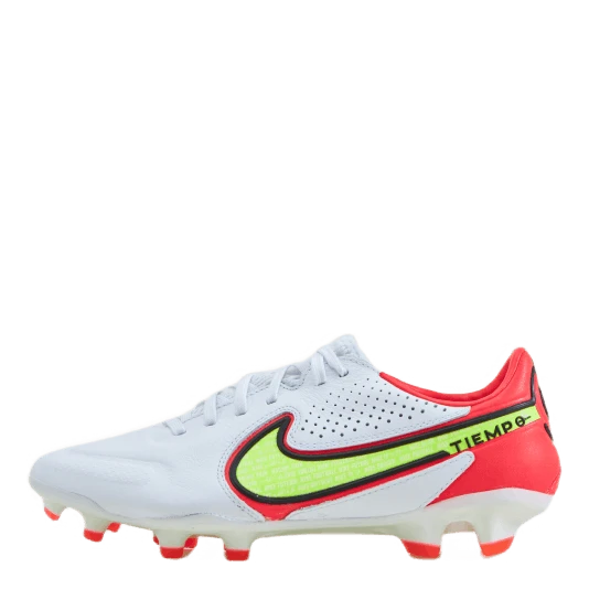 Nike Tiempo Legend 9 Pro Fg Firm-gr White/volt-bright Crimson 3 Nike Tiempo Legend 9 Pro Fg Firm-gr White/volt-bright Crimson