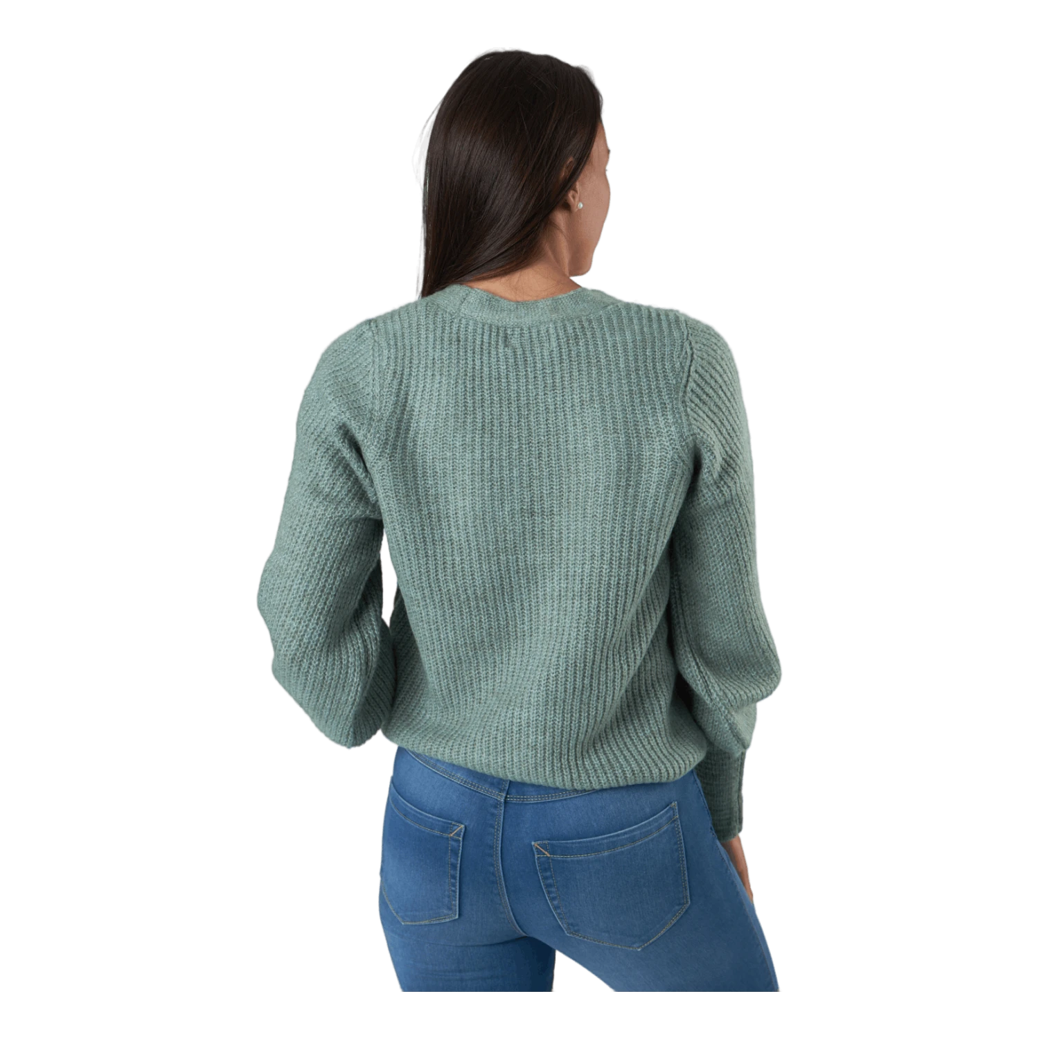 ONLY Onlclare L/s Cardigan Knt Granite Green 5 ONLY Onlclare L/s Cardigan Knt Granite Green - Image 3