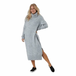 ONLY Onlbrandie L/s Roll Neck Dress Light Grey Melange 9 ONLY Onlbrandie L/s Roll Neck Dress Light Grey Melange -BJØRN BORG kauppa 60519 69 002