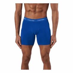 Calvin Klein Boxer Brief 3pk Royalty/ Grey Heather/ Exotic
