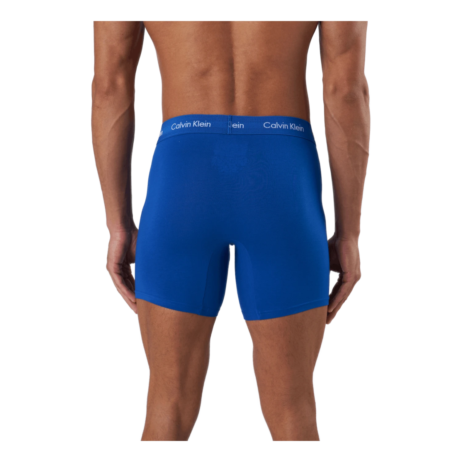 Calvin Klein Boxer Brief 3pk Royalty/ Grey Heather/ Exotic 5 Calvin Klein Boxer Brief 3pk Royalty/ Grey Heather/ Exotic - Image 3