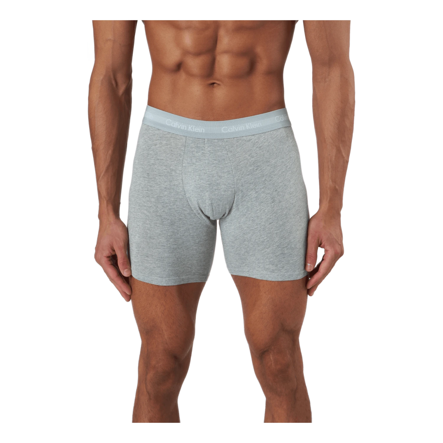 Calvin Klein Boxer Brief 3pk Royalty/ Grey Heather/ Exotic 6 Calvin Klein Boxer Brief 3pk Royalty/ Grey Heather/ Exotic - Image 4