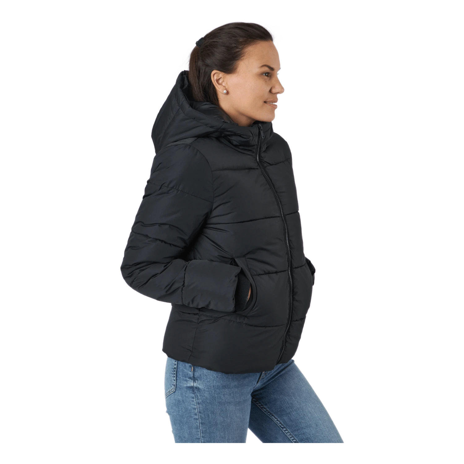 Pieces Pcbee New Short Puffer Jacket Black 4 Pieces Pcbee New Short Puffer Jacket Black - Image 2