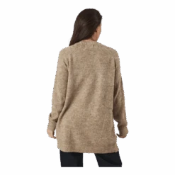 Pieces Pcellen Ls Long Knit Cardigan Silver Mink -BJØRN BORG kauppa 60522 73 003