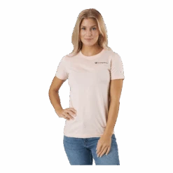 Champion Crewneck T-shirt Peachy Keen