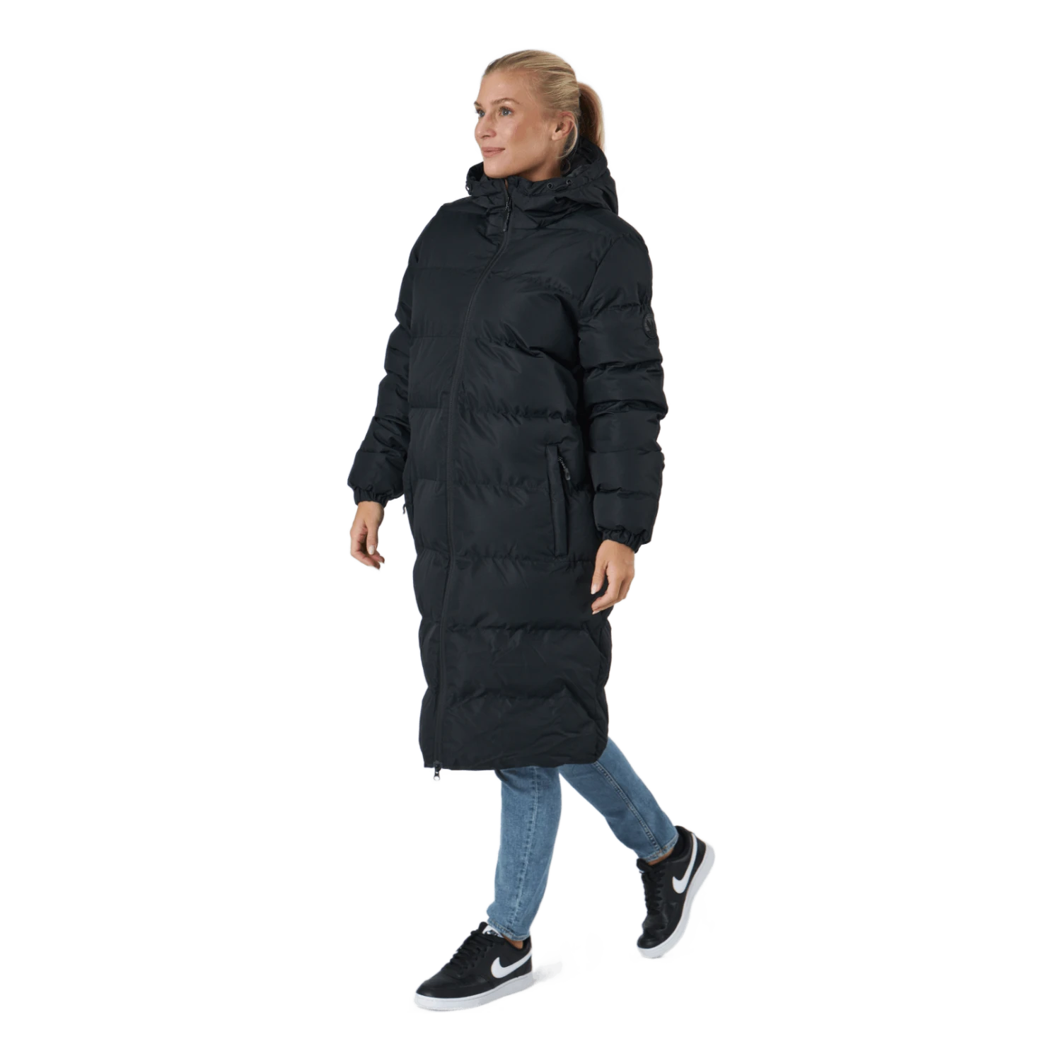 Whistler Abella W Long Padded Jacket Black 4 Whistler Abella W Long Padded Jacket Black - Image 2