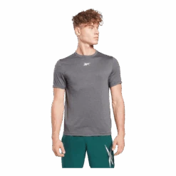 Reebok Wor Melange Ss Tee Black