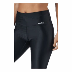 BJØRN BORG Borg High Waist Solid Tights Black Beauty -BJØRN BORG kauppa 60532 39 004