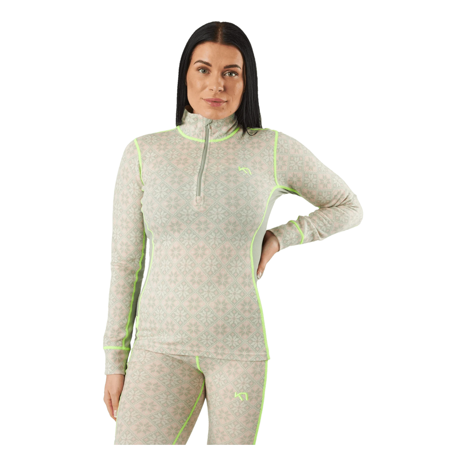 Kari Traa Rose Half-Zip Slate 3 Kari Traa Rose Half-Zip Slate