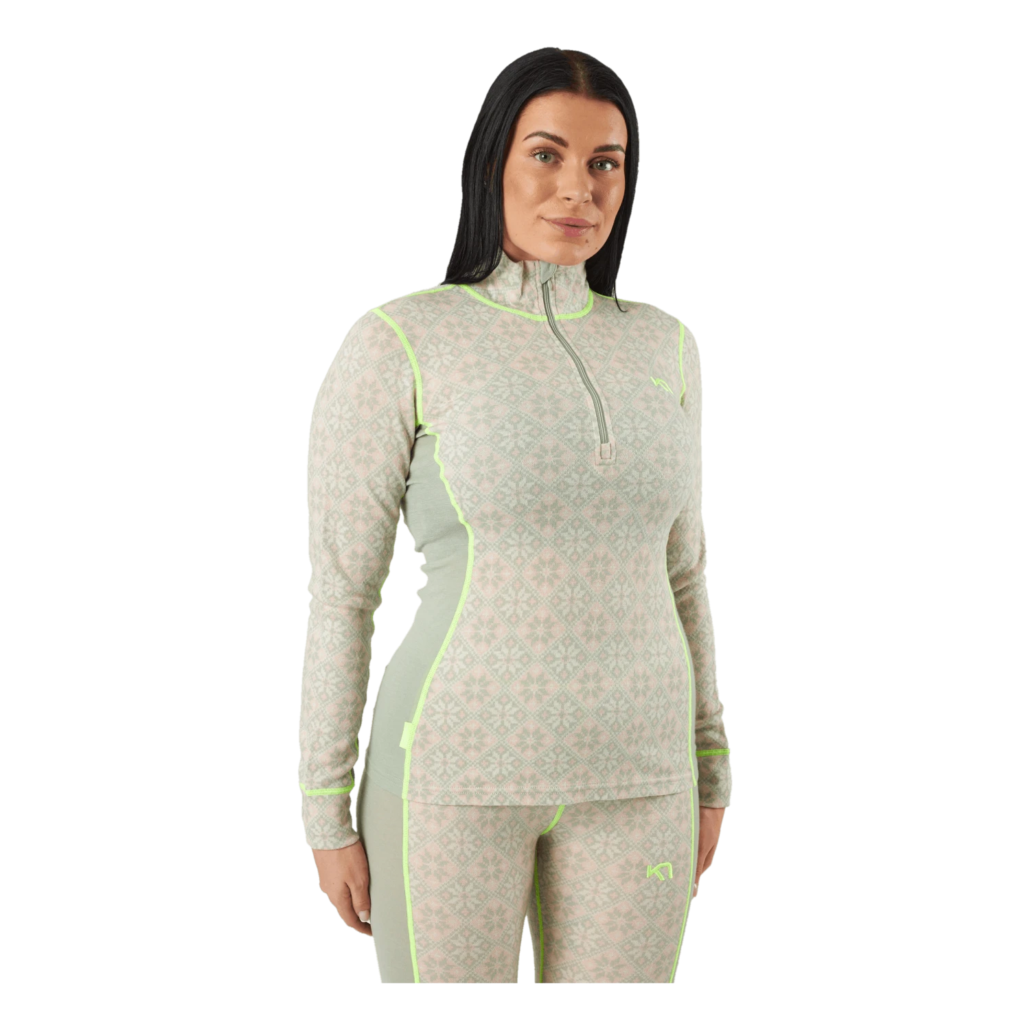 Kari Traa Rose Half-Zip Slate 4 Kari Traa Rose Half-Zip Slate - Image 2