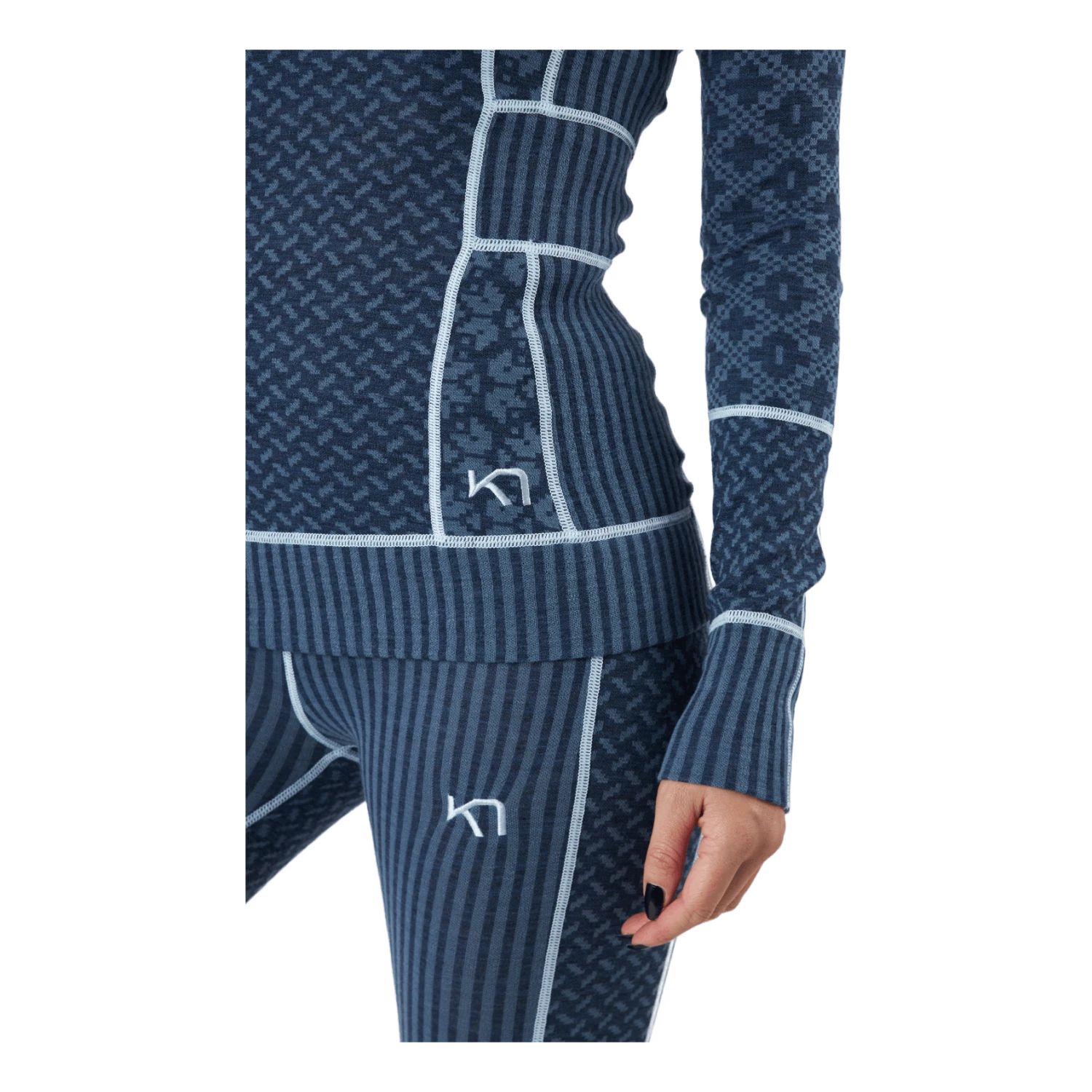 Kari Traa Smekker Long Sleeve Marin 6 Kari Traa Smekker Long Sleeve Marin - Image 4