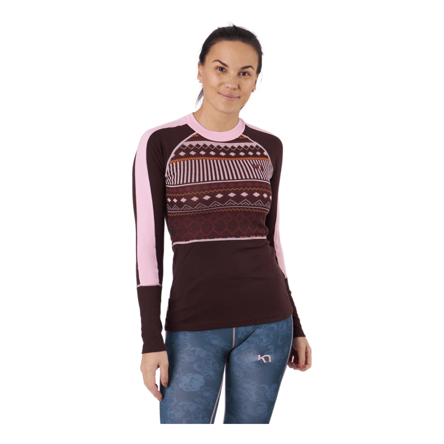 Kari Traa Perle Long Sleeve Syrup 3 Kari Traa Perle Long Sleeve Syrup