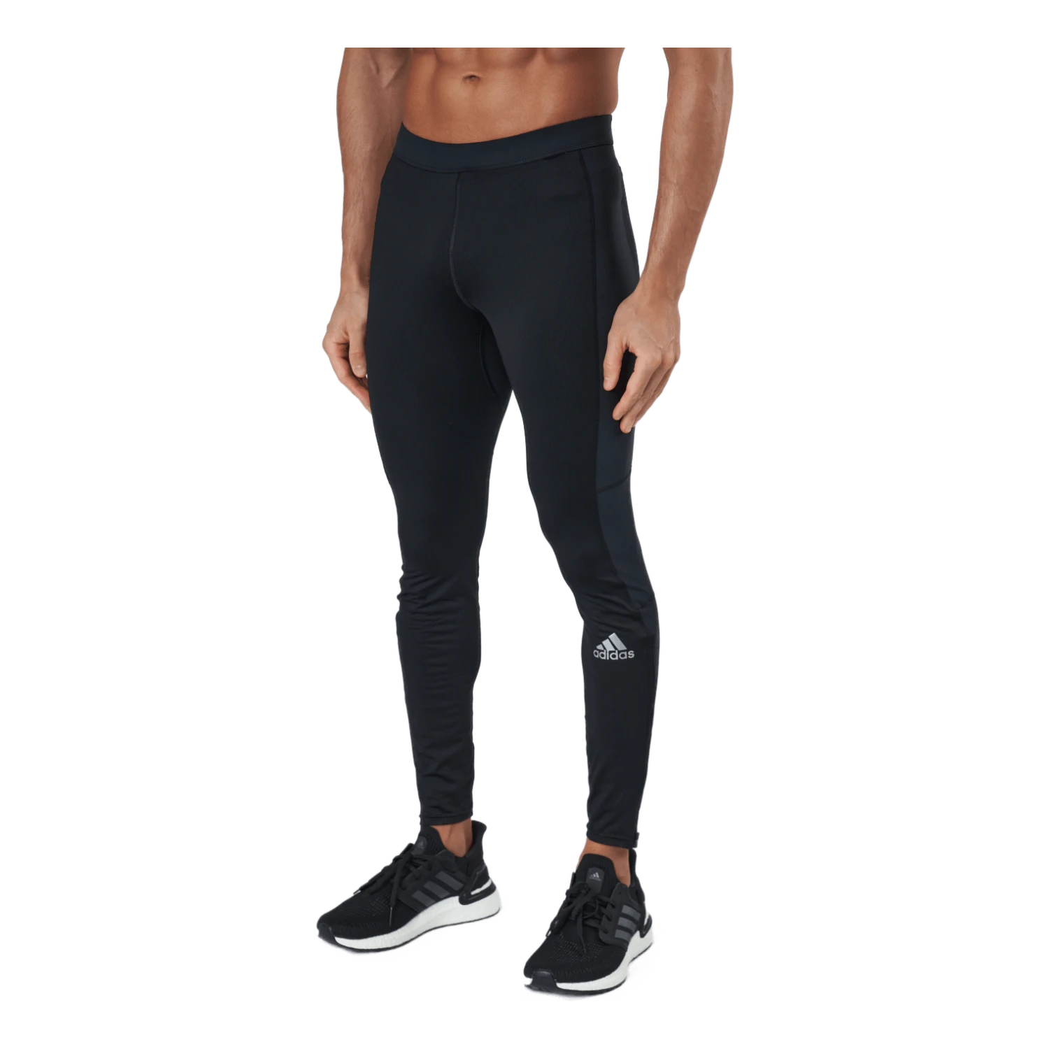 Adidas Saturday Warm Running Leggings Men Black 3 Adidas Saturday Warm Running Leggings Men Black