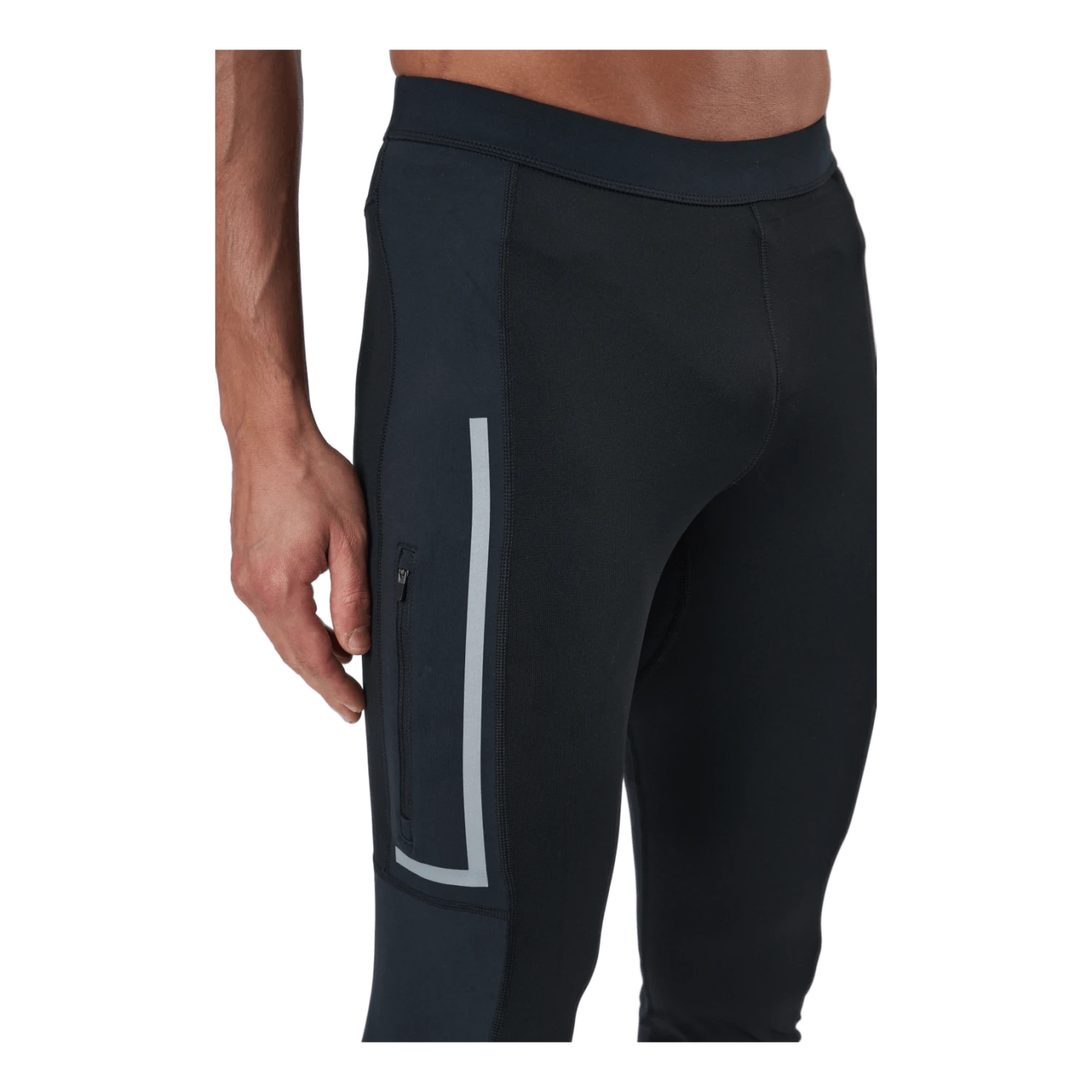 Adidas Saturday Warm Running Leggings Men Black 7 Adidas Saturday Warm Running Leggings Men Black - Image 5