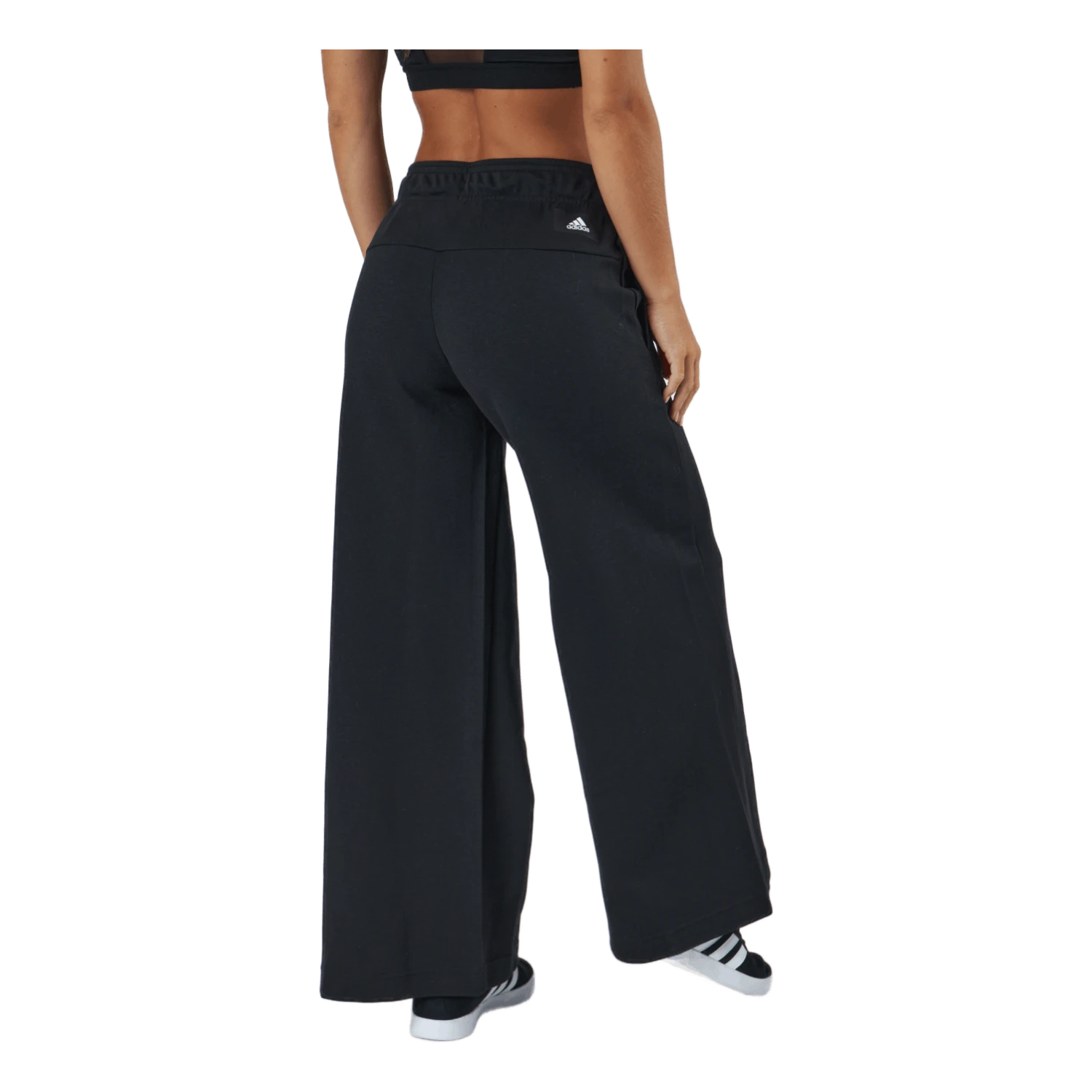 Adidas Sportswear Three Bar Wide Pants Black 5 Adidas Sportswear Three Bar Wide Pants Black - Image 3