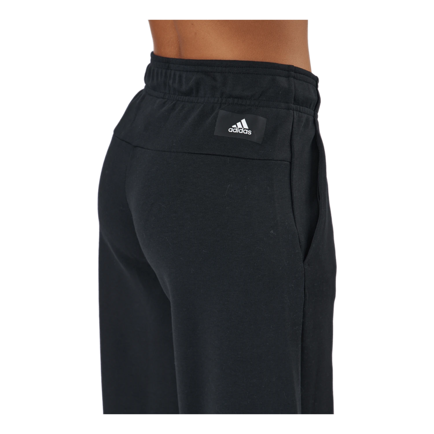 Adidas Sportswear Three Bar Wide Pants Black 7 Adidas Sportswear Three Bar Wide Pants Black - Image 5