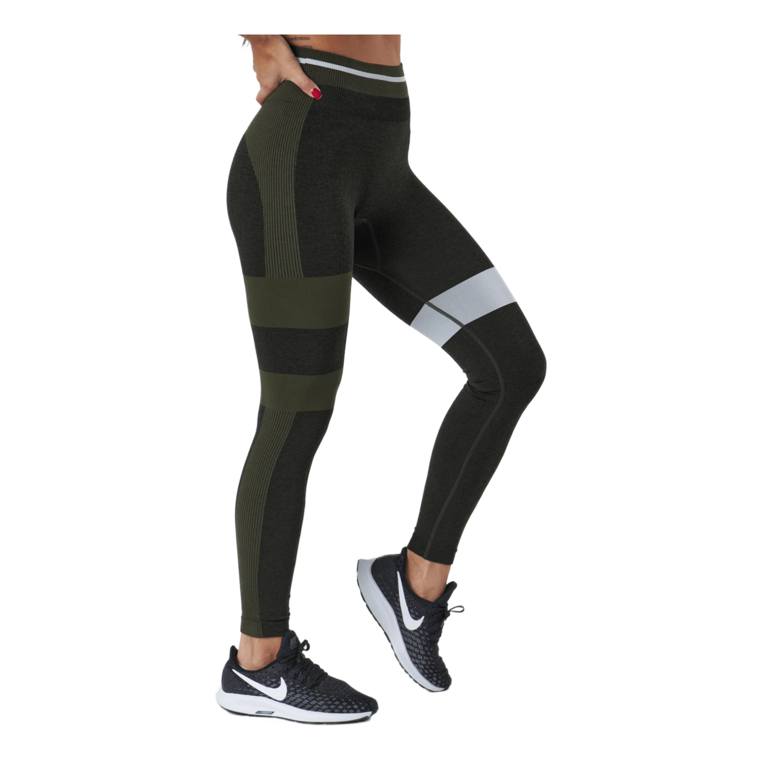 Halley Tights Green 4 Halley Tights Green - Image 2