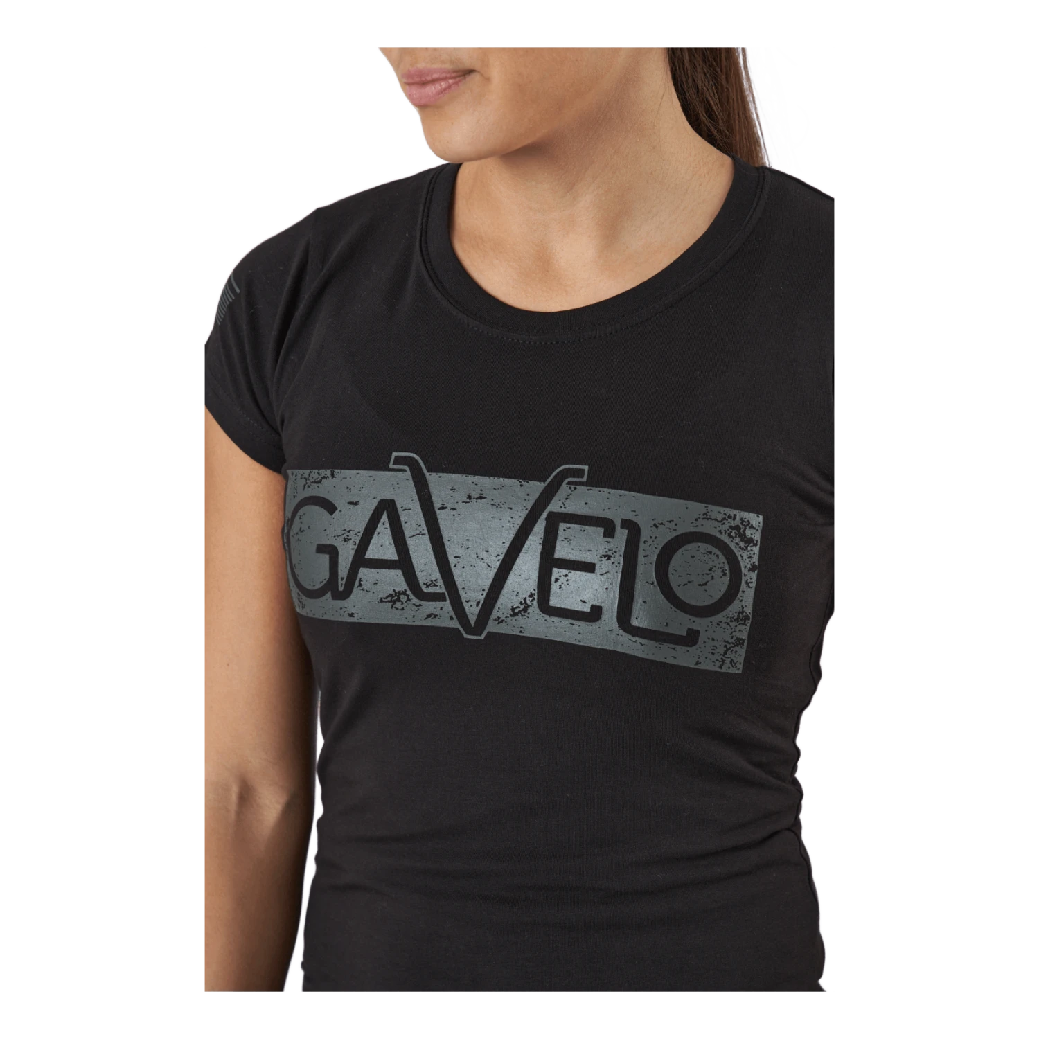 W Black Grey Logo T-shirt Black 6 W Black Grey Logo T-shirt Black - Image 4