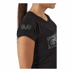 W Black Grey Logo T-shirt Black 11 W Black Grey Logo T-shirt Black -BJØRN BORG kauppa 60546 76 005