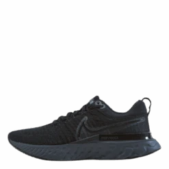 Nike React Infinity Run Flyknit 2 W Black/black-black-iron Grey