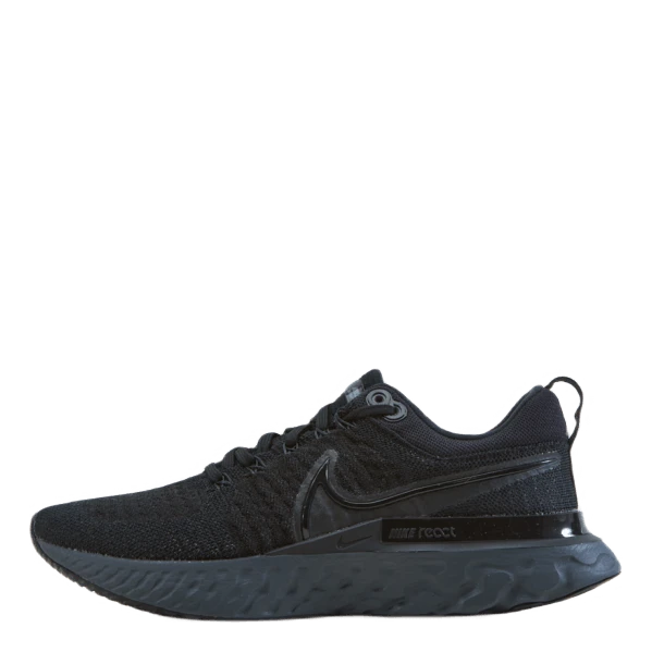 Nike React Infinity Run Flyknit 2 W Black/black-black-iron Grey 3 Nike React Infinity Run Flyknit 2 W Black/black-black-iron Grey