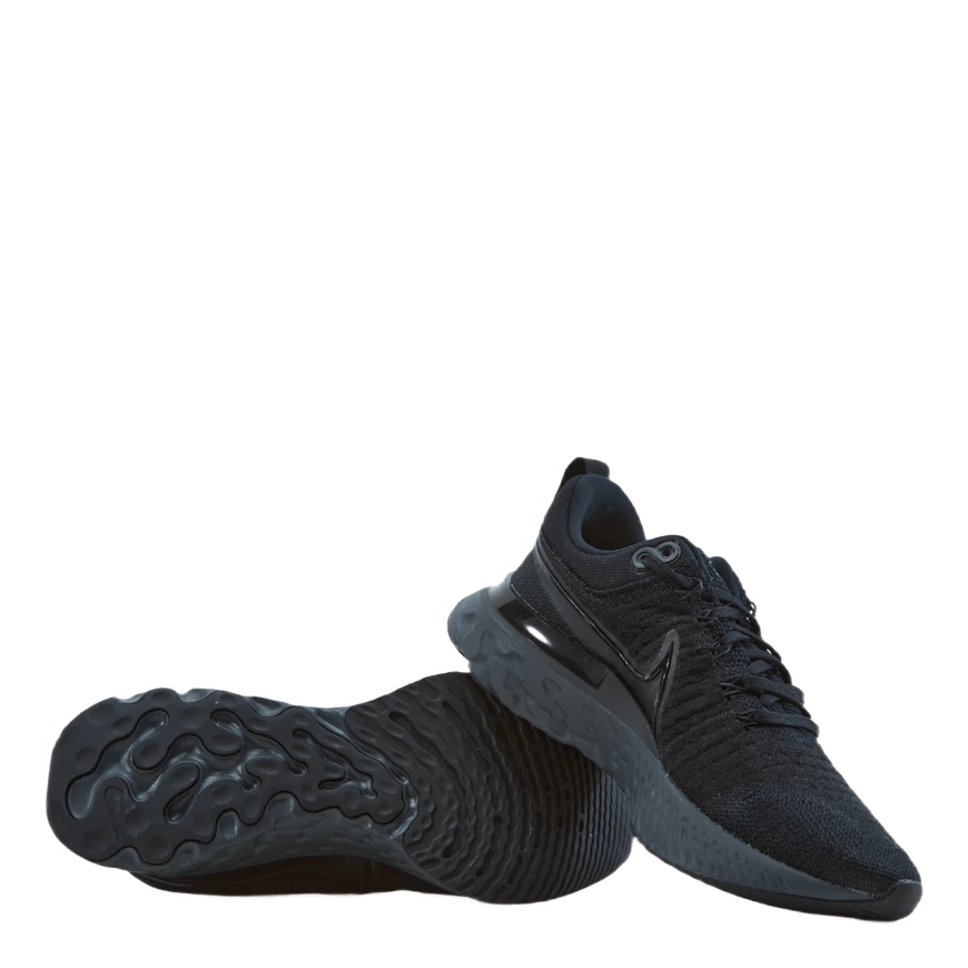 Nike React Infinity Run Flyknit 2 W Black/black-black-iron Grey 8 Nike React Infinity Run Flyknit 2 W Black/black-black-iron Grey - Image 6