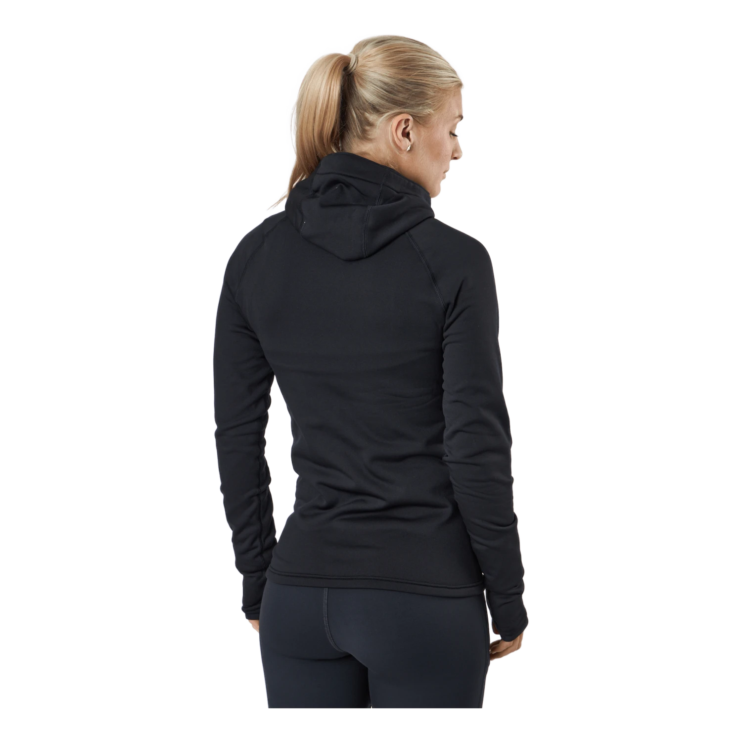 Peak Performance W Chill Light Zip Hood Black 5 Peak Performance W Chill Light Zip Hood Black - Image 3