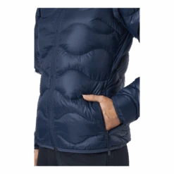 Peak Performance W Helium Down Hood Jacket Blue Shadow -BJØRN BORG kauppa 60580 15 006