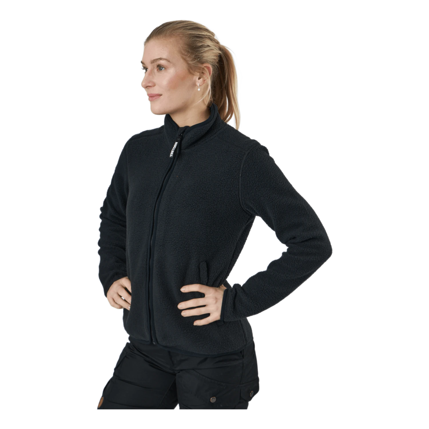 Tretorn Farhult Pile Jkt W’s Black 4 Tretorn Farhult Pile Jkt W’s Black - Image 2