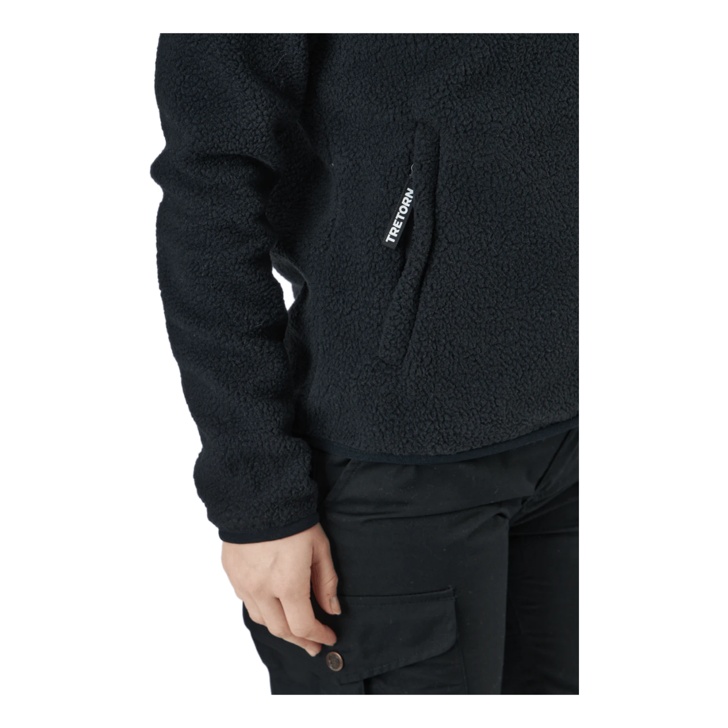 Tretorn Farhult Pile Jkt W’s Black 6 Tretorn Farhult Pile Jkt W’s Black - Image 4