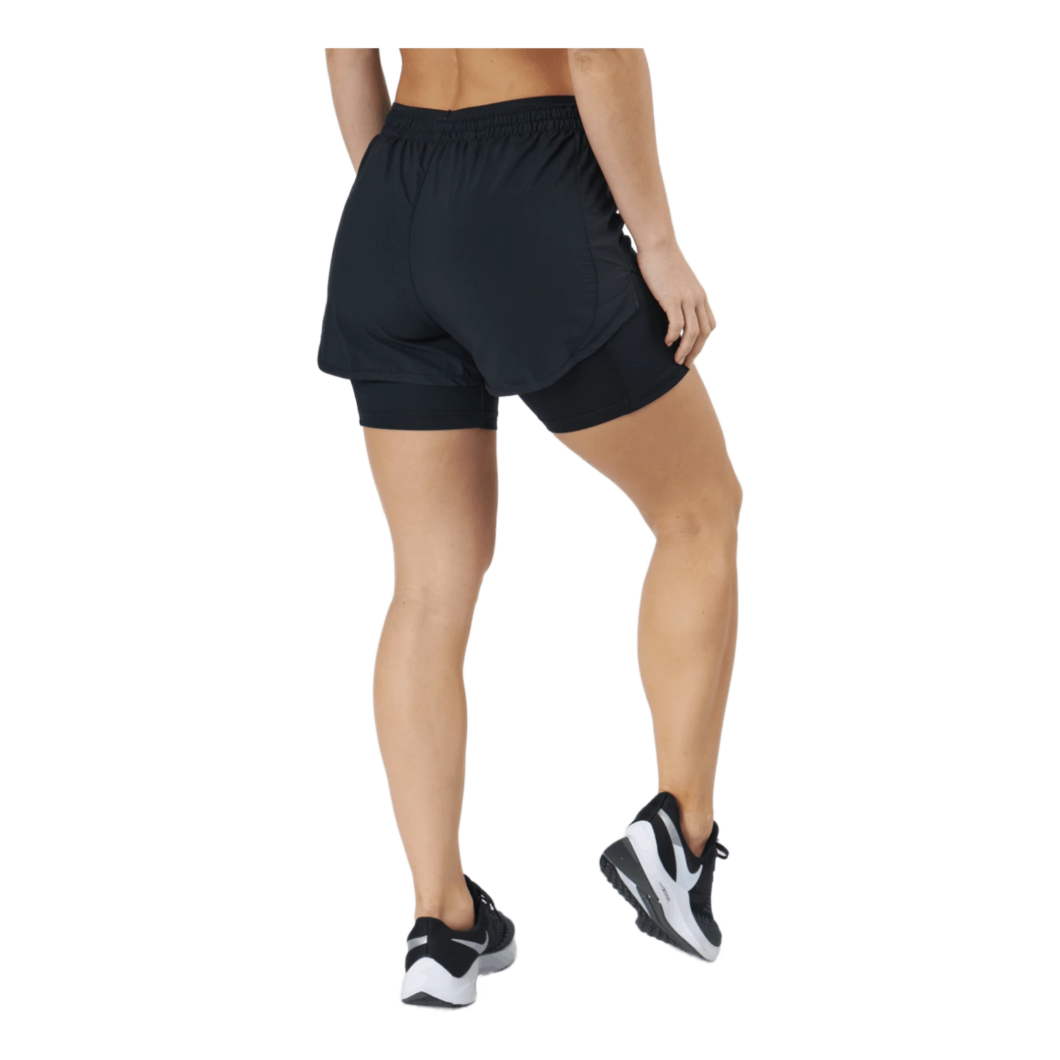 Nike Tempo Luxe Women's 2-in-1 Black/black/reflective Silv 5 Nike Tempo Luxe Women's 2-in-1 Black/black/reflective Silv - Image 3
