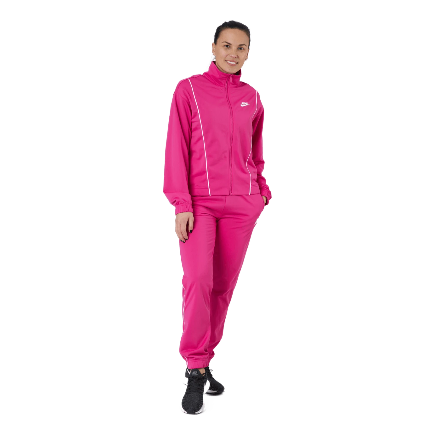 Nike Sportswear Women's Fitted Active Pink/white/white 3 Nike Sportswear Women's Fitted Active Pink/white/white