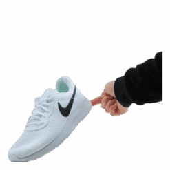 Nike Tanjun Men's Shoes WHITE/BLACK-BARELY VOLT -BJØRN BORG kauppa 60594 63 006