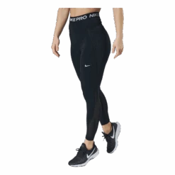 Nike Pro Dri-fit Women's High- Black/white -BJØRN BORG kauppa 60595 52 002