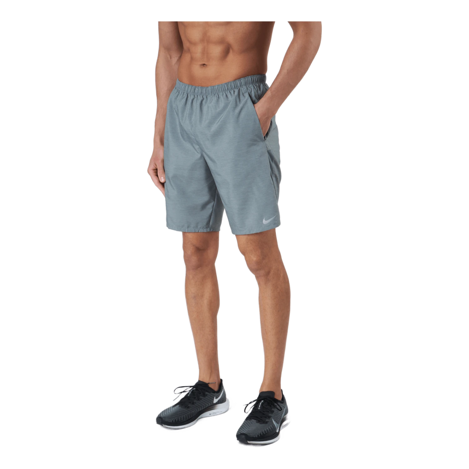 Nike Challenger Men's Brief-li Smoke Grey/htr/reflective Silv 3 Nike Challenger Men's Brief-li Smoke Grey/htr/reflective Silv