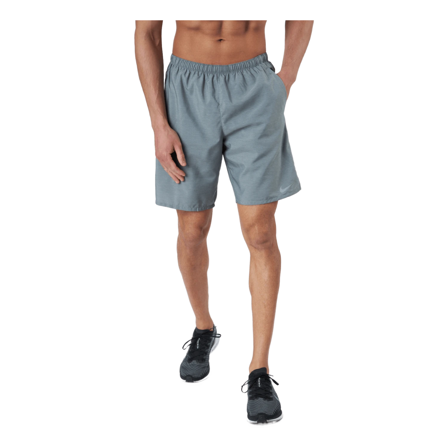 Nike Challenger Men's Brief-li Smoke Grey/htr/reflective Silv 4 Nike Challenger Men's Brief-li Smoke Grey/htr/reflective Silv - Image 2