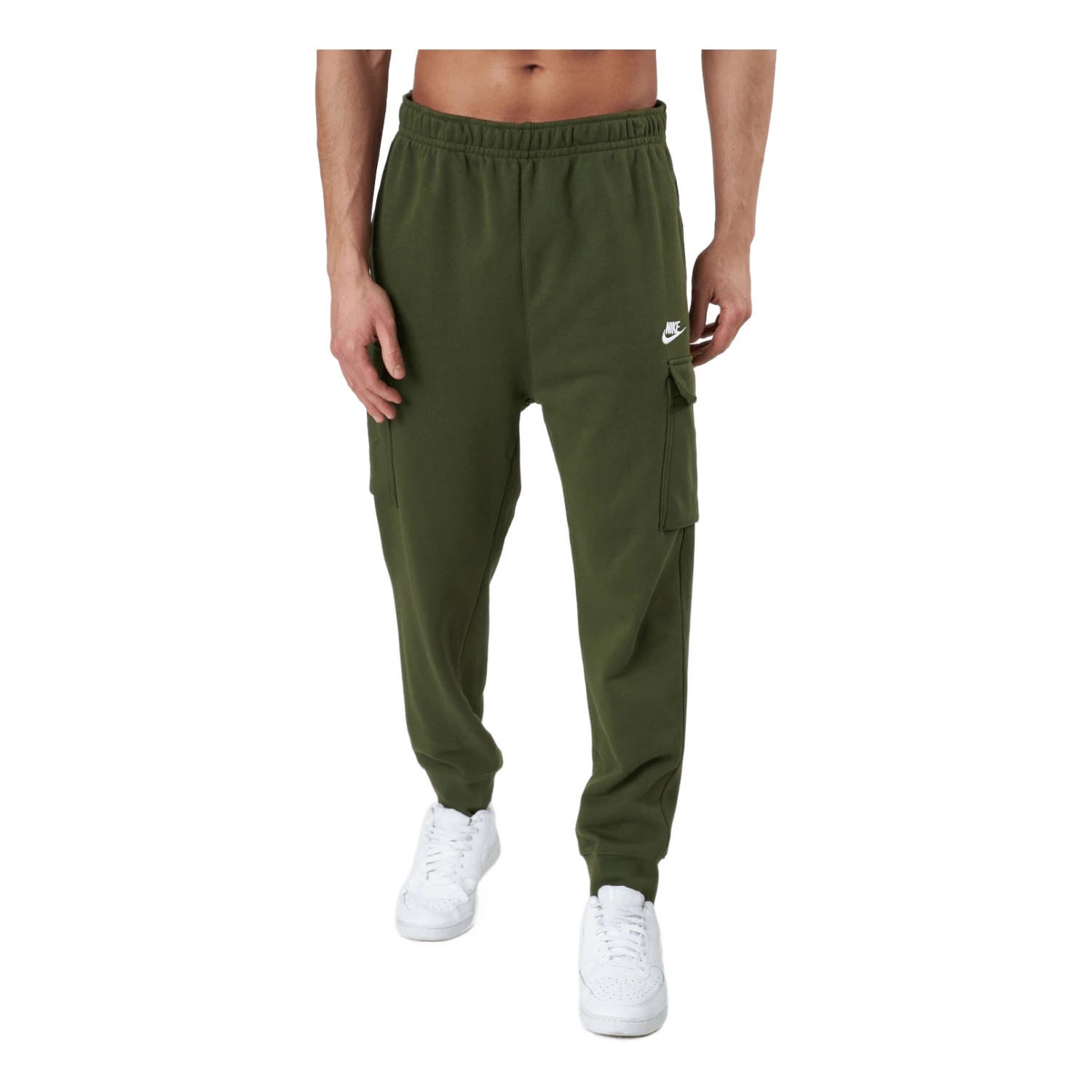 Nike Sportswear Club French Te Rough Green/rough Green/white 3 Nike Sportswear Club French Te Rough Green/rough Green/white