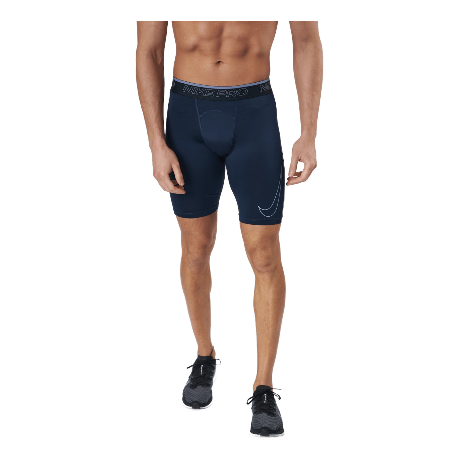 Nike Pro Dri-fit Men's Long Sh Obsidian/iron Purple/iron Purp 4 Nike Pro Dri-fit Men's Long Sh Obsidian/iron Purple/iron Purp - Image 2