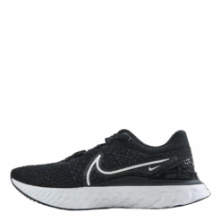 Nike React Infinity Run Flyknit 3 Men's Road Running Shoes BLACK/WHITE