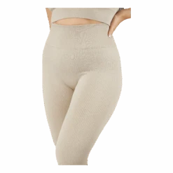 Rib Seamless Tights Mushroom -BJØRN BORG kauppa 60604 57 004
