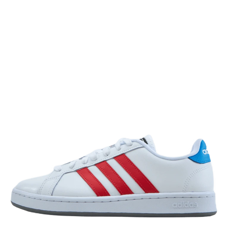 ADIDAS Grand Court Cloud White/vivid Red/blue Rus 3 ADIDAS Grand Court Cloud White/vivid Red/blue Rus