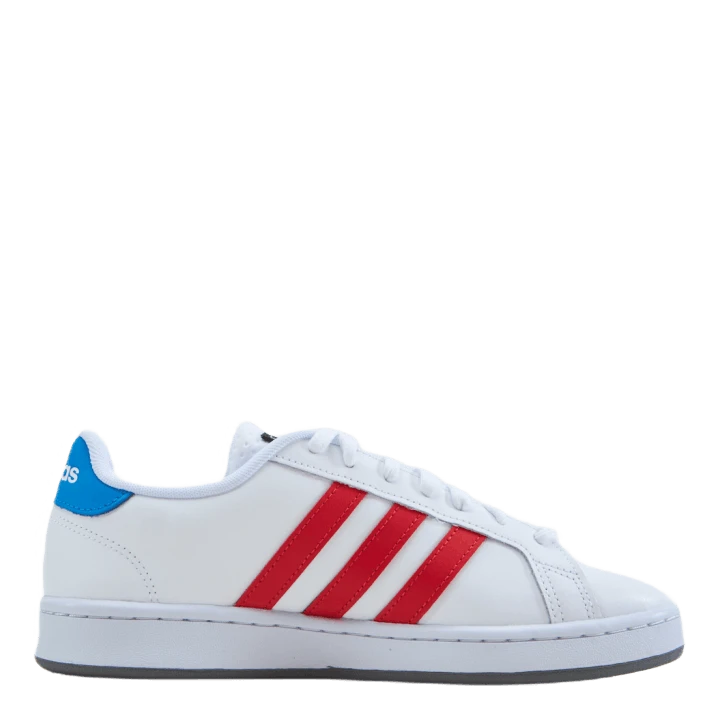 ADIDAS Grand Court Cloud White/vivid Red/blue Rus 5 ADIDAS Grand Court Cloud White/vivid Red/blue Rus - Image 3