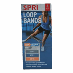 Spri Flat Band Loop Kit 3-pack Multi